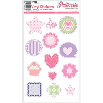 Heart Sticker : Cute Product Patisserie Seal Label Vynil Scrapbook Planner Waterproof