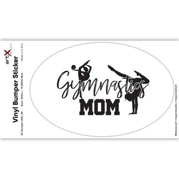 Gymnastics Mom : Gift Sticker Mother Proud Sports Mothers Day
