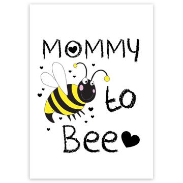 Mommy to Bee : Gift Sticker Pregnancy Annoucement Cute Mom Mothers Day