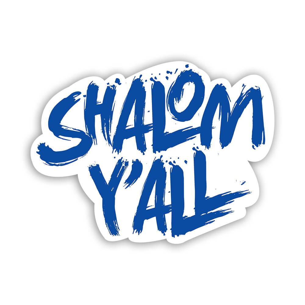 Shalom, Israel' Sticker