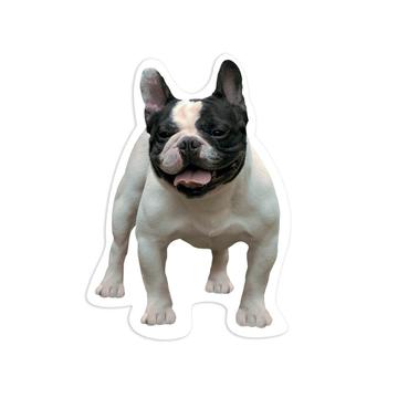 French Bulldog Outdoors : Gift Sticker Pet Dog Puppy Animal Cute