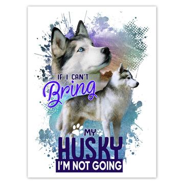 Siberian Husky : Gift Sticker Dog Pet Animal Cute