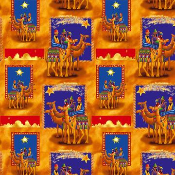 Three Kings Camels Travel : Gift 12" X 12" Decal Vinyl Sticker Sheet Pattern Christmas Star Religious Christian Celebration