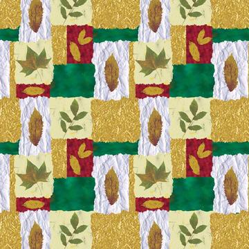 Leaf Leaves Collage : Gift 12" X 12" Decal Vinyl Sticker Sheet Pattern Fall Maple Birch Autumn Handmade Decor Botanical