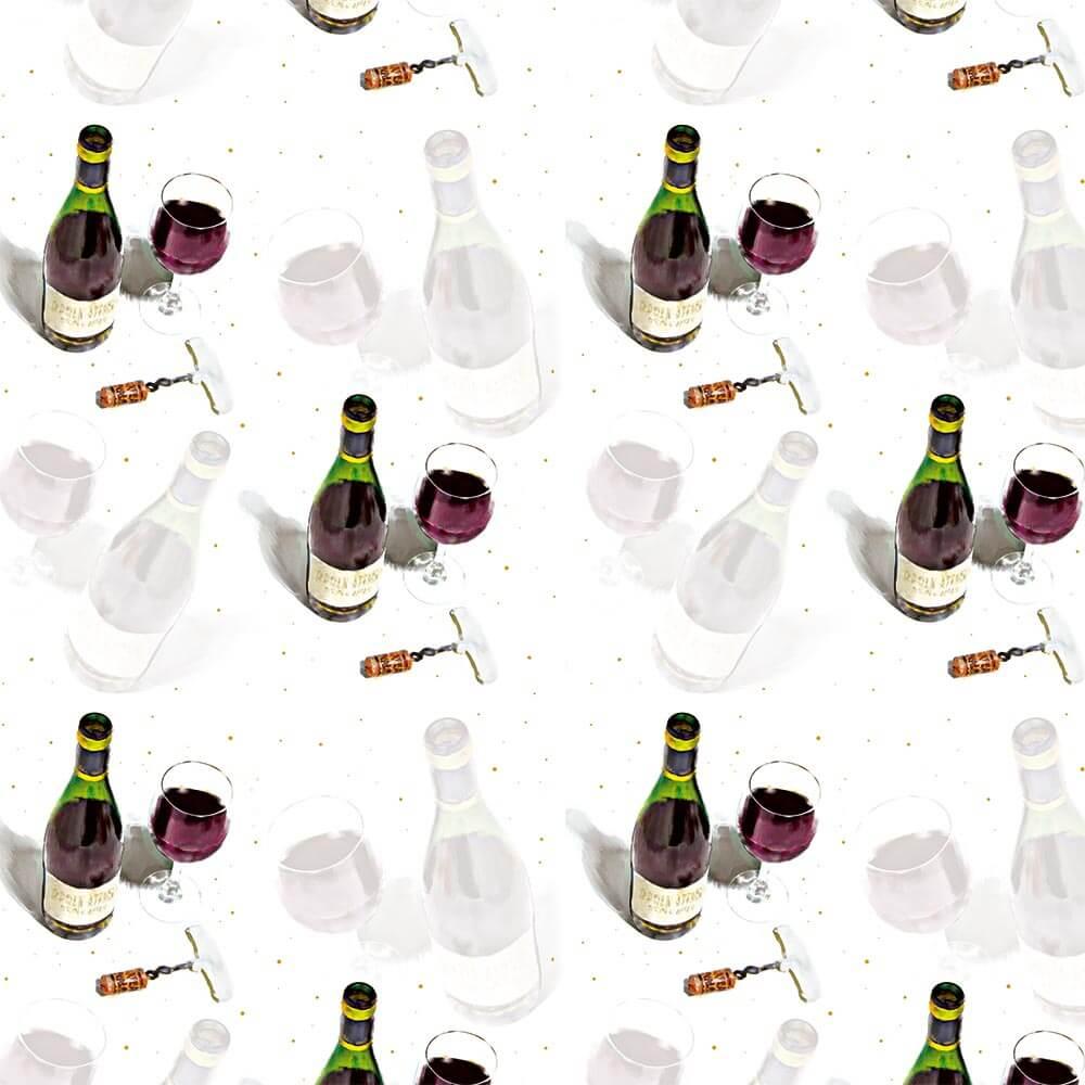 Red Wine Bottle : Gift 12″ X Decal Vinyl Sticker Sheet Pattern Glass