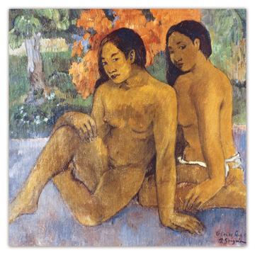 Et L or de Leurs Corps Paul Gauguin : Gift Sticker Famous Oil Painting Art Artist Painter