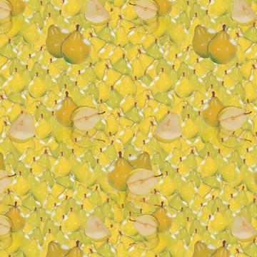 Pear Print Pattern : Gift 12" X 12" Decal Vinyl Sticker Sheet Fruit Fruits Pears Painting Healthy Food Kitchen Decor Seamless