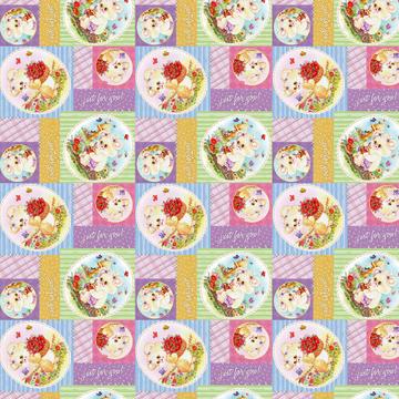 Just For You Bears Pattern : Gift 12" X 12" Decal Vinyl Sticker Sheet Bear Birthday Baby Kid Mother Child Girlfriend Sweet