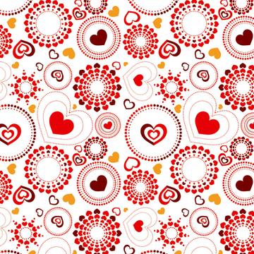 Hearts Graphics : Gift 12" X 12" Decal Vinyl Sticker Sheet Pattern Love Valentines Day Mandala Flower Fabric Decor