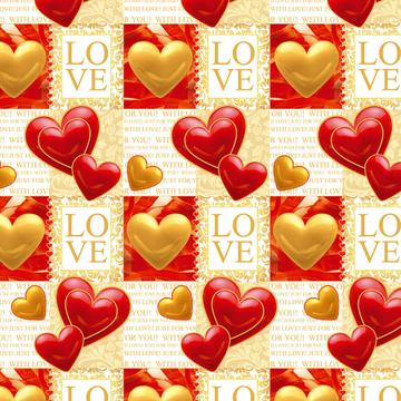 Love Hearts : Gift 12" X 12" Decal Vinyl Sticker Sheet Pattern Valentines Day Damask Print Be Mine Miss You Kisses