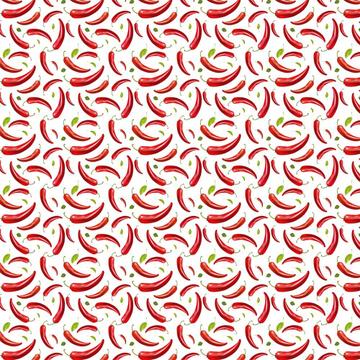 Red Hot Peppers : Gift 12" X 12" Decal Vinyl Sticker Sheet Pattern Mexican Salsa Jalapeno Chilly Pattern Kitchen Wall Decor Vegetable