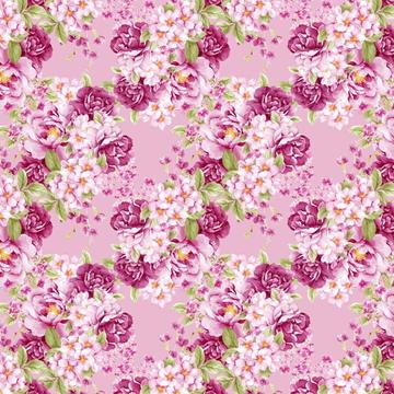 Peonies Blossom : Gift 12" X 12" Decal Vinyl Sticker Sheet Pattern Flowers Roses Mothers Day Romantic Engagement