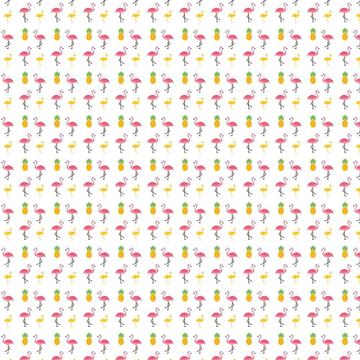 Modern Flamingo : Gift 12" X 12" Decal Vinyl Sticker Sheet Pattern Pattern Bird Pineapple Girl Friend Home Decor Kitchen