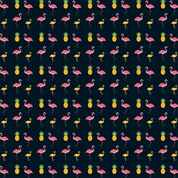 Modern Flamingo : Gift 12" X 12" Decal Vinyl Sticker Sheet Pattern Pattern Pineapple Bird Friend Wall Decor Modern Art