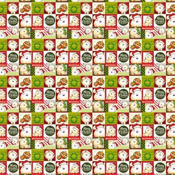 Cartoon Bear : Gift 12" X 12" Decal Vinyl Sticker Sheet Pattern Garland Christmas Greetings Pattern Baby Room Album Friend