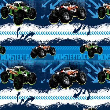 Racing Truck : Gift 12" X 12" Decal Vinyl Sticker Sheet Pattern Boys Party Wall Decor Favors Modern Pattern Abstract Teenager