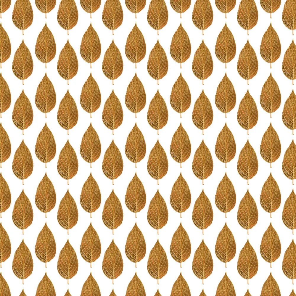 Birch Leaves Pattern : Gift 12" X 12" Decal Vinyl Sticker Sheet Golden Fall Autumn Leaf Nature Abstract Curtain Decor