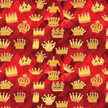 Cute Crowns : Gift 12" X 12" Decal Vinyl Sticker Sheet Pattern Abstract Pattern King Father Dad Kids Prints Funny Diy Decor