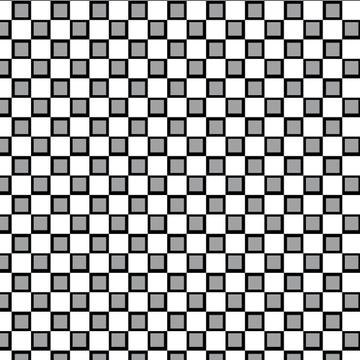 Abstract Cells : Gift 12" X 12" Decal Vinyl Sticker Sheet Pattern Black And White Square Pattern Grayscale Print Zebra Retro