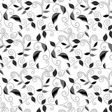 Curly Plant : Gift 12" X 12" Decal Vinyl Sticker Sheet Pattern Leaves Sympathy Miss You Pattern Elegant Home Decor Floral