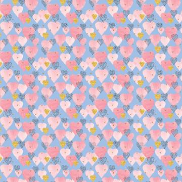 Hearts Abstract : Gift 12" X 12" Decal Vinyl Sticker Sheet Pattern Seamless Be My Valentine Love Day Cute Friend