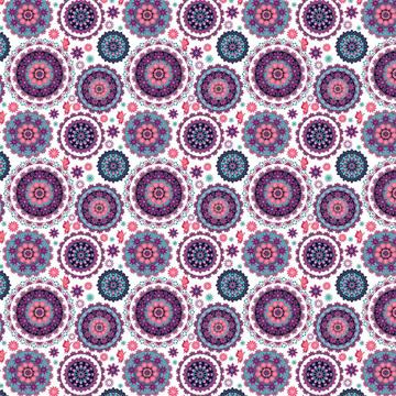 Moroccan Mandala Pattern : Gift 12" X 12" Decal Vinyl Sticker Sheet Flower Ornament Seamless Feminine Print Art