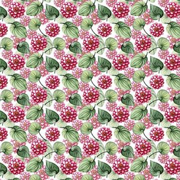 Camellias : Gift 12" X 12" Decal Vinyl Sticker Sheet Pattern Flower Leaves Retro Fabric Print Mothers Day Botanical