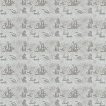 Retro Caravel Ship : Gift 12" X 12" Decal Vinyl Sticker Sheet Pattern Marine Room Decor Wind Rose Pattern Miss You Sympathy