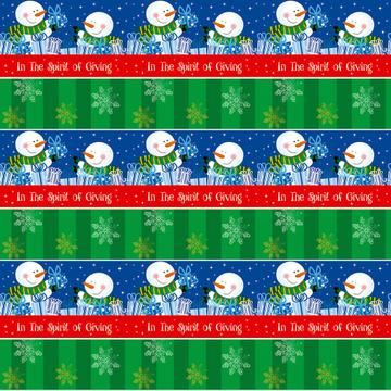 Bold Snowman : Gift 12" X 12" Decal Vinyl Sticker Sheet Pattern Cute Christmas Greetings Pattern Garland Snowflakes Wall Decor