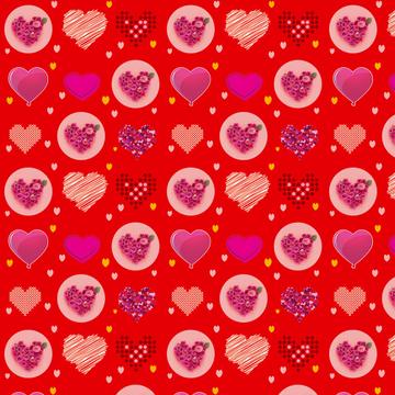 Heart Bouquet : Gift 12" X 12" Decal Vinyl Sticker Sheet Pattern Valentines Day Flowers Cute With Love Passion Kiss