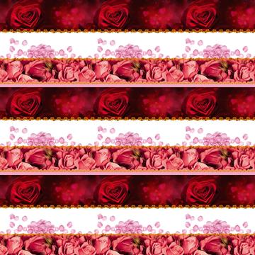Rose Petals : Gift 12" X 12" Decal Vinyl Sticker Sheet Pattern Flowers Mothers Day Scrapbook Border Valentine Love