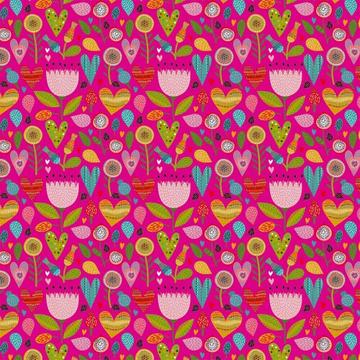 Dotted Line Flowers : Gift 12" X 12" Decal Vinyl Sticker Sheet Pattern Colorful Kids Hearts Love Mother Room Decor