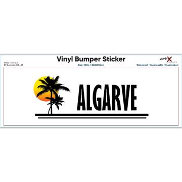Algarve : Gift Sticker Portugal Tropical Beach Travel Souvenir