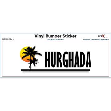 Hurghada : Gift Sticker Egypt Tropical Beach Travel Souvenir