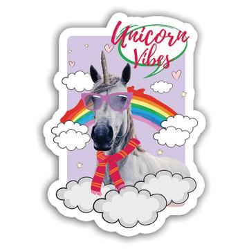 Horse Unicorn Funny Trend Magical : Gift Sticker Wild Animals Wildlife Fauna Safari Species