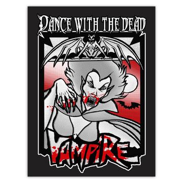 Vampire Blood Drinker : Gift Sticker Horror Movie Halloween Monster Zombie For Teens