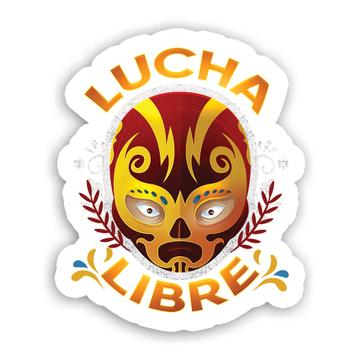 Lucha Libre Mask : Gift Sticker Mexico Mexican Sport Wrestling Luchador Fighter Chicano Cholo
