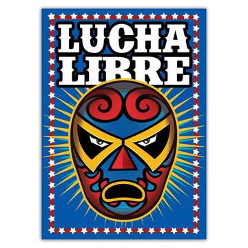 Mask Lucha Libre : Gift Sticker Mexico Mexican Fighter Sport Wrestling Luchador Chicano Cholo