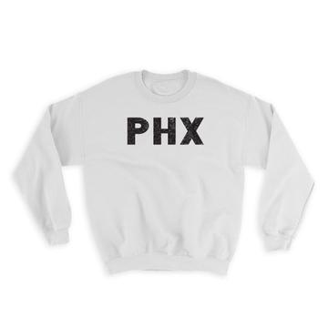 USA Phoenix Sky Harbor Airport Arizona PHX : Gift Sweatshirt Airline Travel Pilot