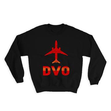 Philippines Bangoy Airport Davao DVO : Gift Sweatshirt Travel Airline Pilot AIRPORT