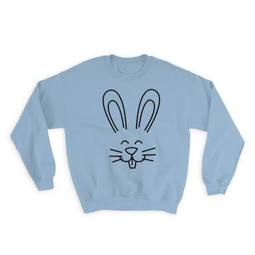 Cute Bunny : Gift Sweatshirt Funny Rabbit Cute Easter Easter Cartoon