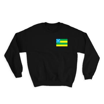 Sergipe : Gift Sweatshirt Brazil Flag Country State Brasil Estado