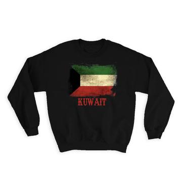 Kuwait Kuwaiti Flag : Gift Sweatshirt Asia Asian Proud Country Souvenir Patriotic Vintage Nation
