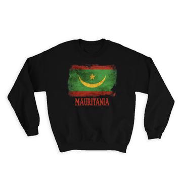 Mauritania Mauritanian Flag : Gift Sweatshirt Africa Proud African Country Souvenir National Vintage