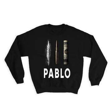 Pablo Escobar : Gift Sweatshirt Narcos Bullet Coke Dollar Money