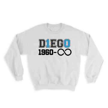 Maradona Diego 10 Infinito : Gift Sweatshirt Diego Armando Maradona Argentina Argentinian Soccer Futbol
