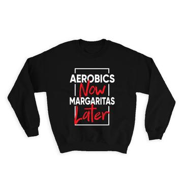 Funny Aerobics Poster : Gift Sweatshirt Quote Sign Sports Sportive Trainer Coach Wall Decor