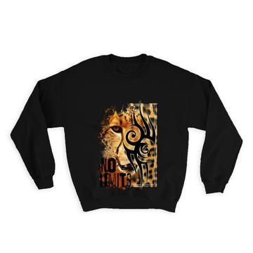 Jaguar Animal Print Nature : Gift Sweatshirt Wild Animals Wildlife Fauna Sea Species