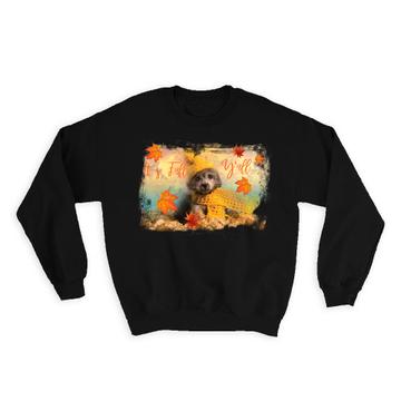 Poodle Its Fall You All : Gift Sweatshirt Dog Puppy Pet Autumn Animal Cute