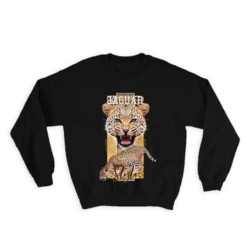 Leopard Animal Print Nature : Gift Sweatshirt Wild Animals Wildlife Fauna Safari Species